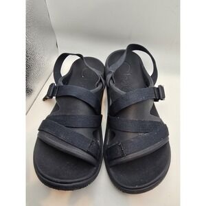 Chaco Chillos Sport Sandal‎ Mens 11 Black Adjustable Strap Performance Footwear